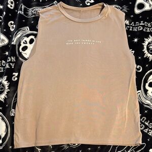 Sleeveless workout Top